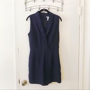 H&M Romper w/ Blazer Collar